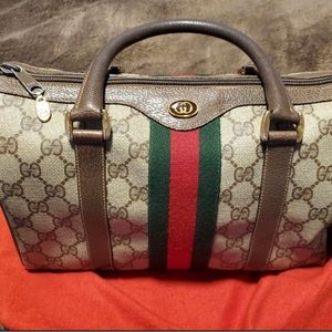 Authentic Vintage GUCCI Speedy bag Top Handle Handbag